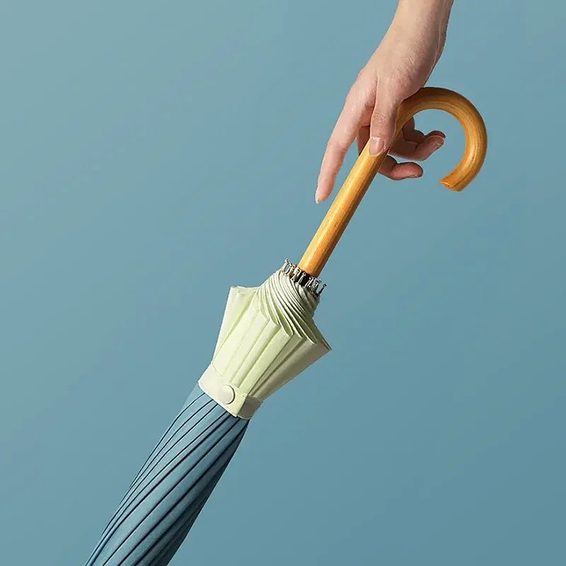 Ombrello Ultra Resistente con Manico Ergonomico