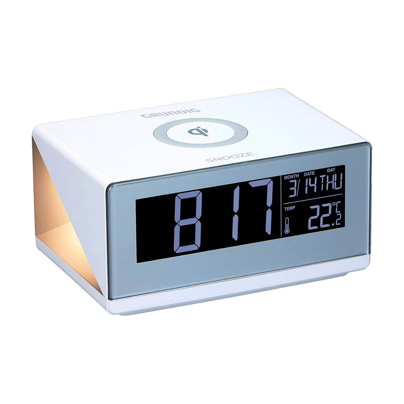 Orologio Sveglia Digitale LED 3 in 1 – Caricatore Wireless e Lampada da Tavolo