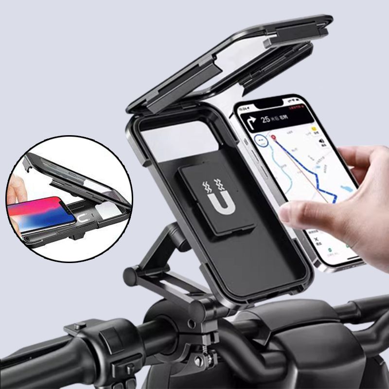 Custodia Impermeabile Touch per Telefono per Manubrio