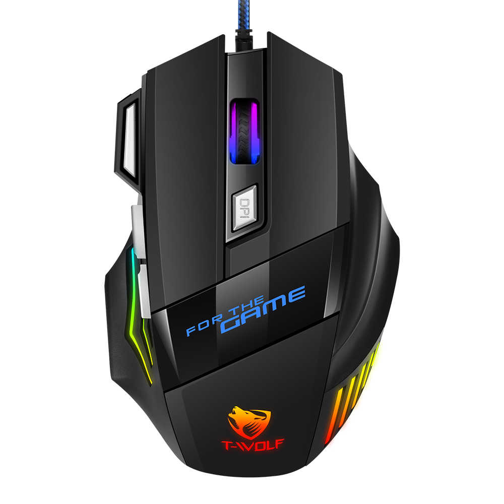 Mouse Gaming Cablato con Retroilluminazione RGB e Pulsanti Programmabili