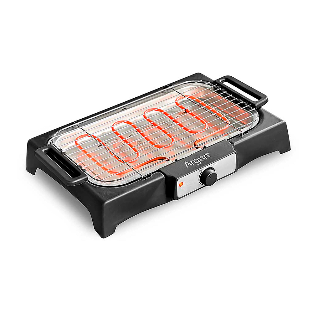 Griglia Elettrica 2000W da Cucina con Termostato Regolabile