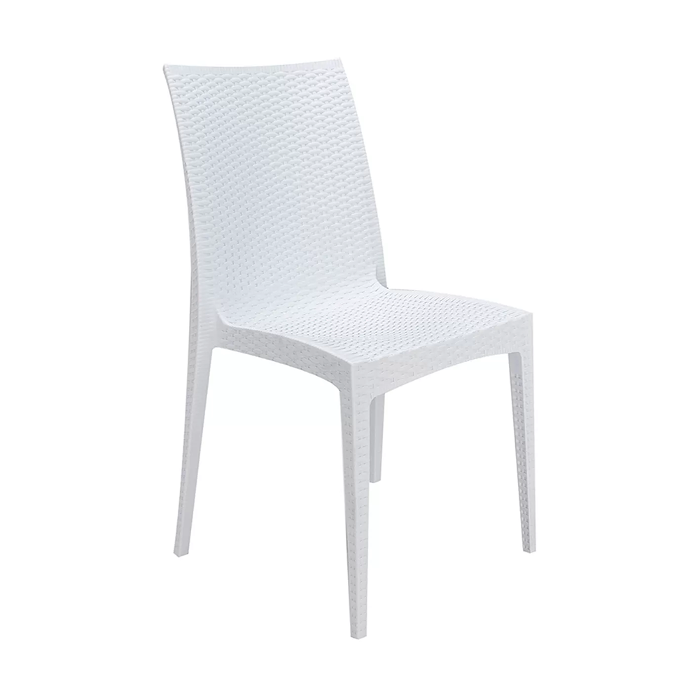 Sedia da Giardino Impilabile Rattan