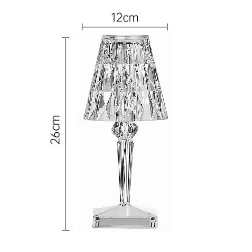 Lampada da Tavolo Effetto Cristallo Touch