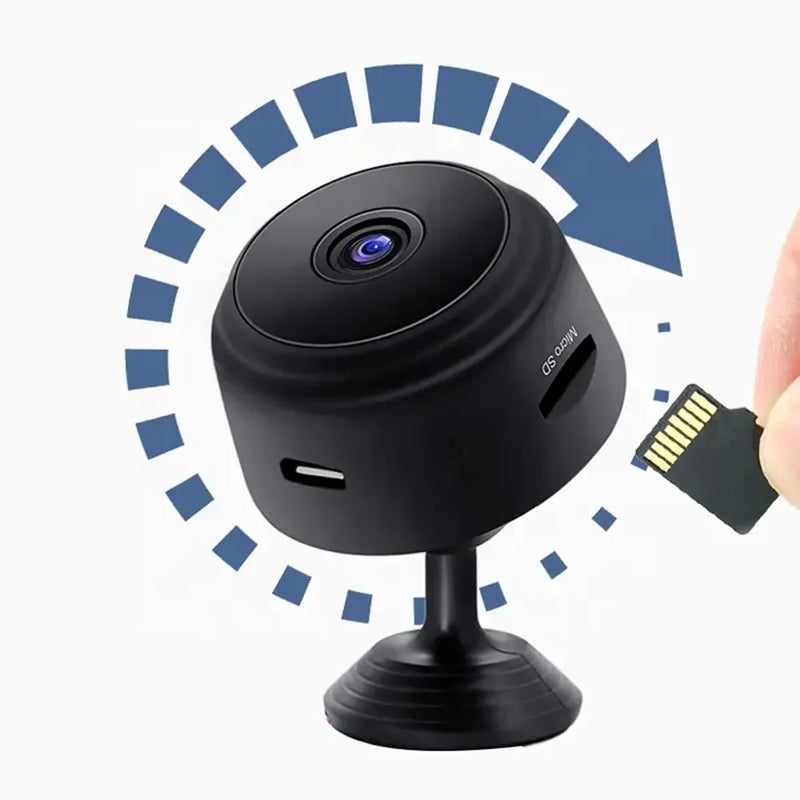 Telecamera di Sorveglianza Wireless Compatta Full HD 1080P con WiFi