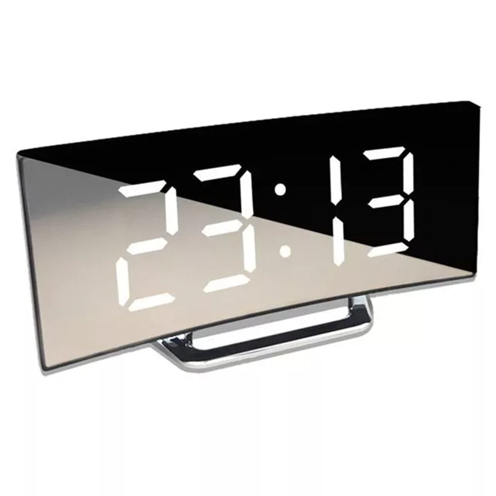 Orologio Digitale Multifunzionale con Display LED Curvo