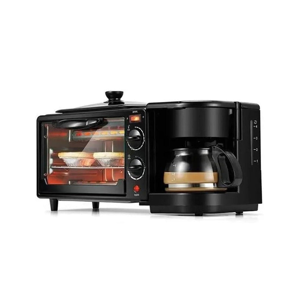 Macchina Colazione Multifunzione per Pane, Toast e Caffè