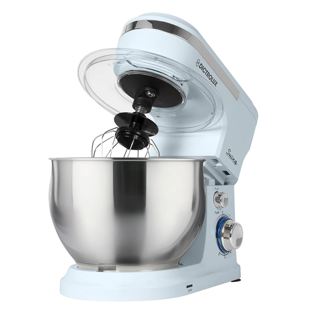 Impastatrice da Cucina Multifunzionale 1000W Ciotola 5L Gancio Frusta