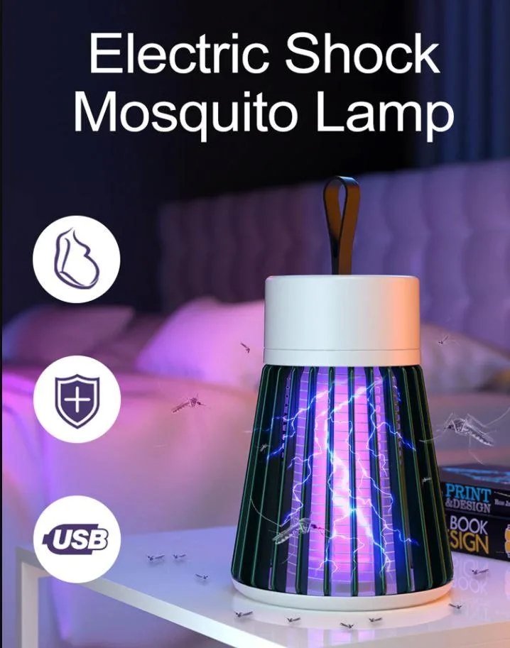 Lampada Led Uccidi Insetti Portatile Ricaricabile USB