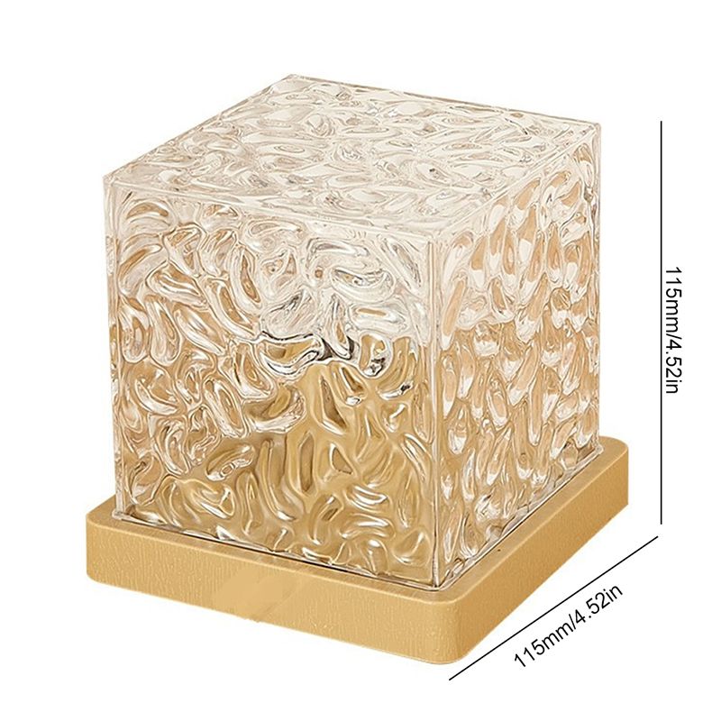 Luce Notturna Decorativa con Effetto Acqua e Fiamma Multicolore