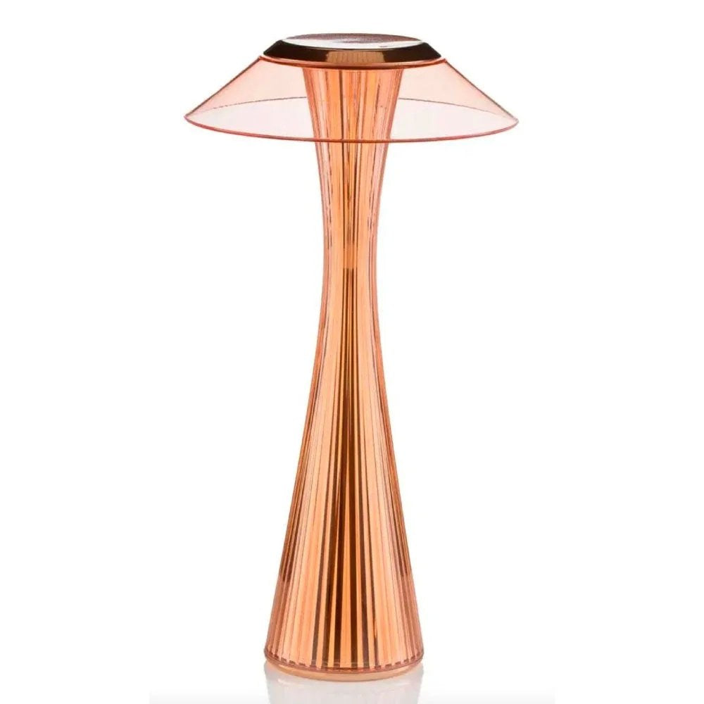 Lampada Touch Ricaricabile in Rame con 3 Temperature di Colore