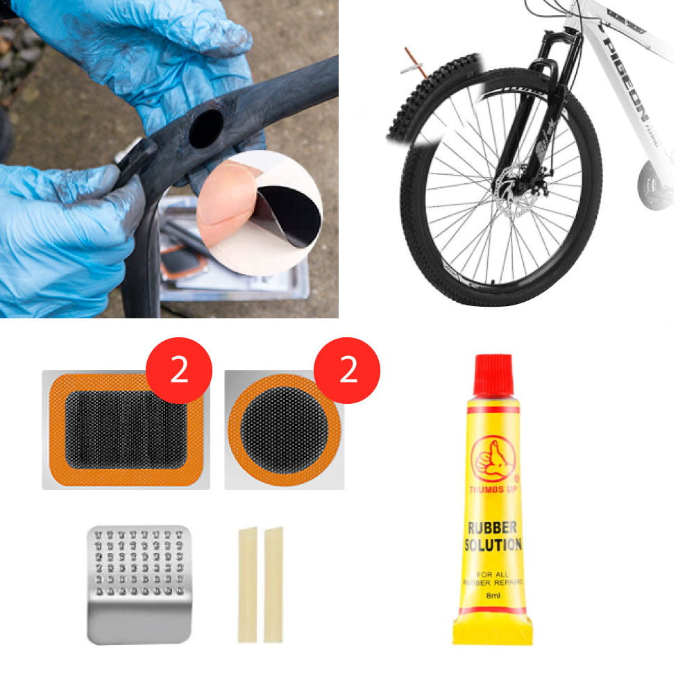 Self Punching Ripara Bucature Bici Pronto all'Uso