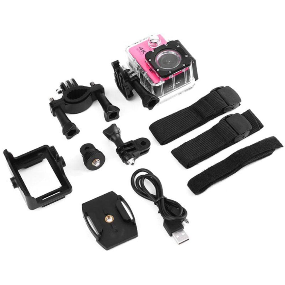 Action Camera Sportiva HD con Schermo Integrato