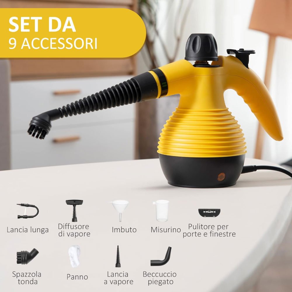 Idropulitrice a Vapore 900W