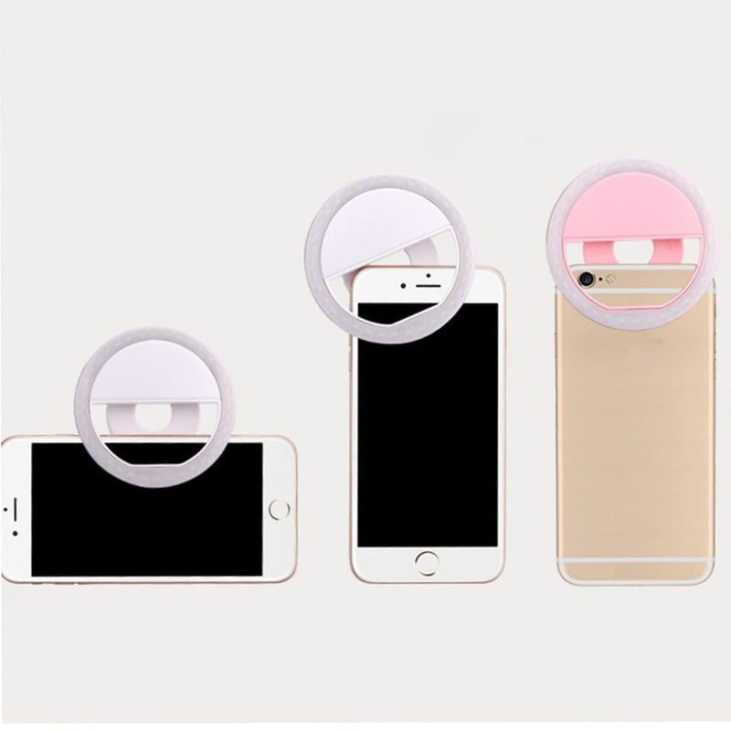 Mini Ring Light LED Portatile per Smartphone