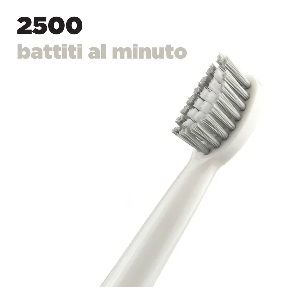 Spazzolino Elettrico Sonico Ricaricabile con 5 Modalità