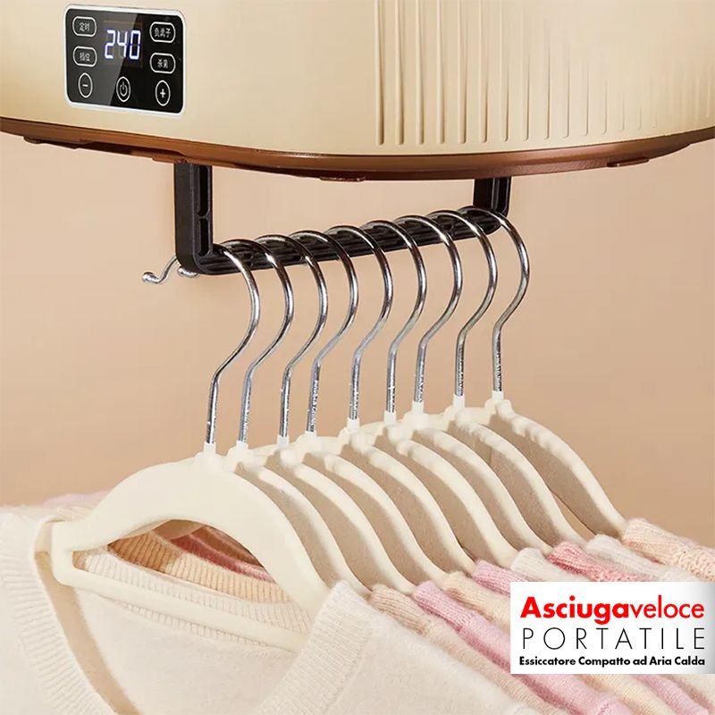 Asciugaveloce Portatile ad Aria Calda Rapida