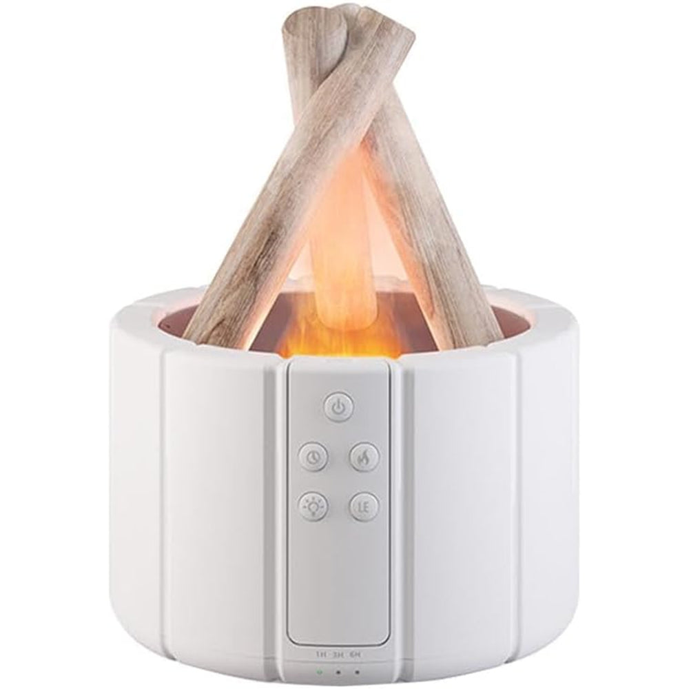 Umidificatore Aromaterapia con Fiamma LED