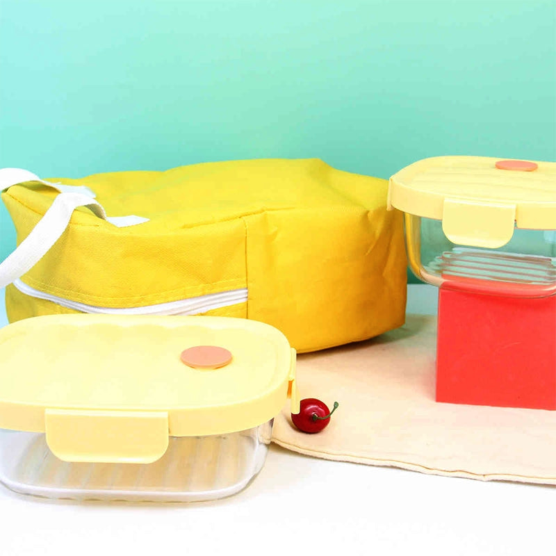 Contenitori Fresh-Keeping in Vetro con Borsa Termica