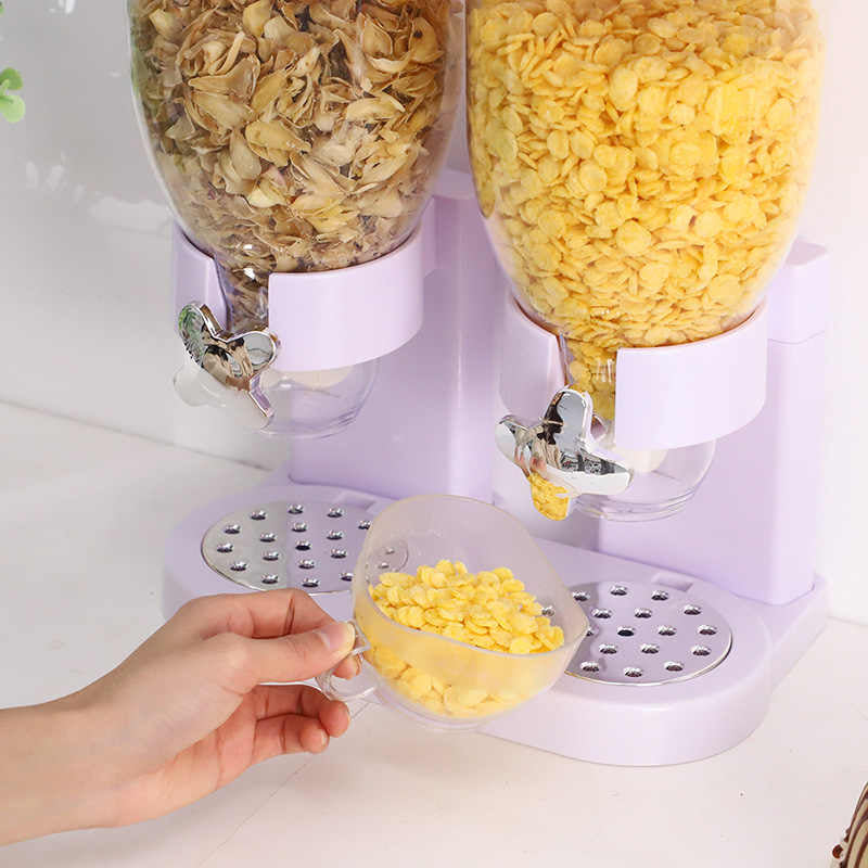 Contenitore Dispenser Doppio Scomparto