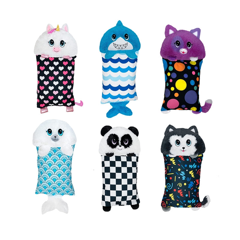 Cuscino Peluche 2 in 1 per Bambini Morbido e Lavabile