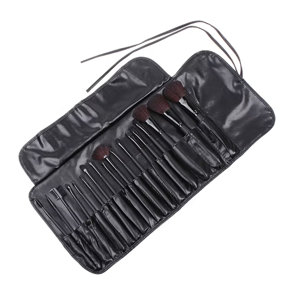 Pennelli Trucco 18 Pezzi con Custodia