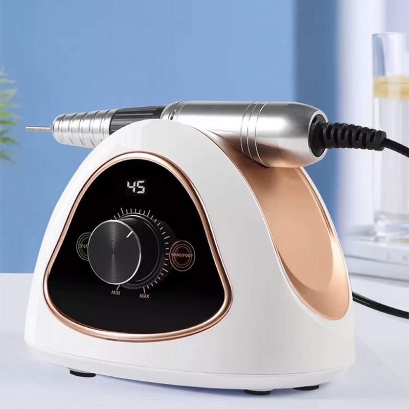 Fresatrice Unghie Professionale ad Alta Velocità 45.000 RPM con Punte Intercambiabili