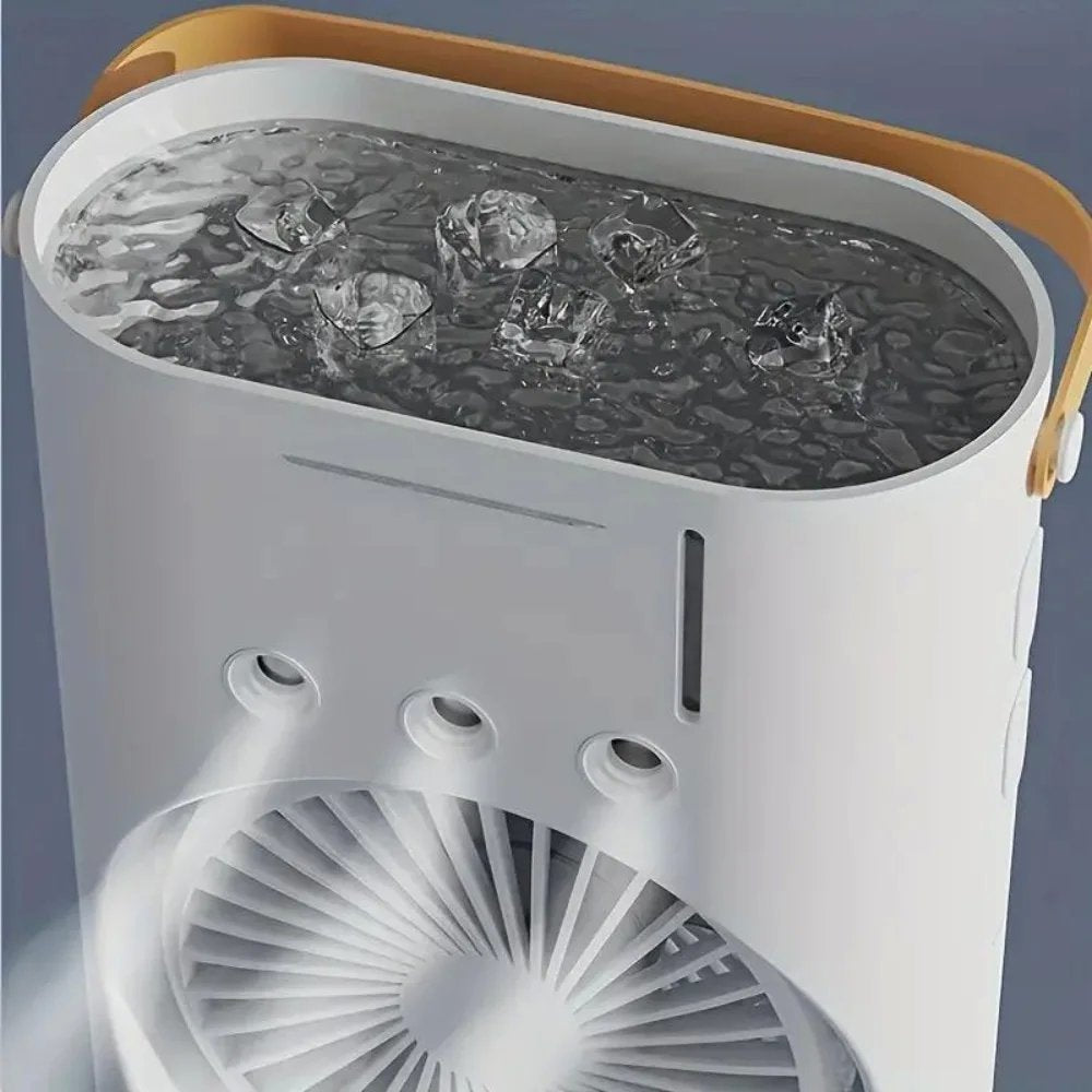 Ventilatore Portatile a Nebulizzazione con Raffreddamento ad Acqua
