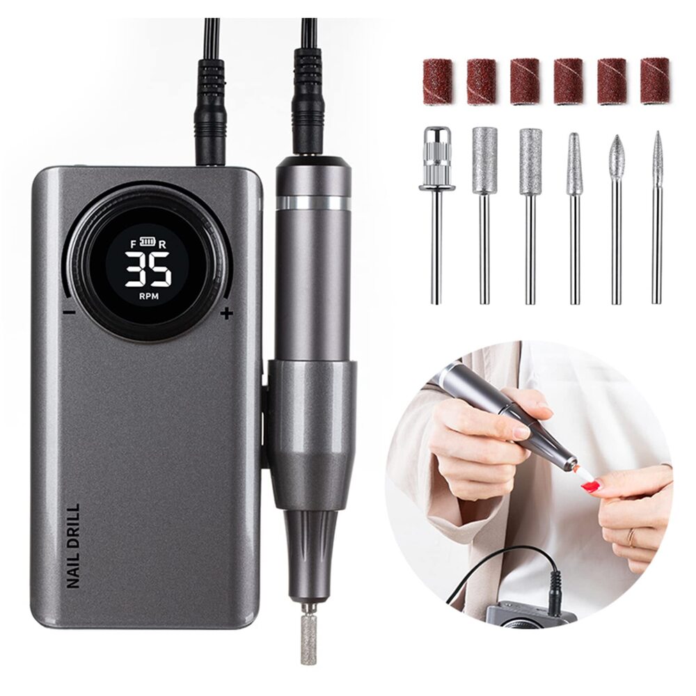 PowerNail Pro 35000 – Fresa Unghie Professionale ad Alte Prestazioni