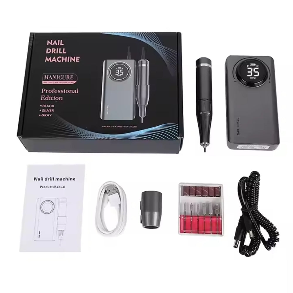 PowerNail Pro 35000 – Fresa Unghie Professionale ad Alte Prestazioni