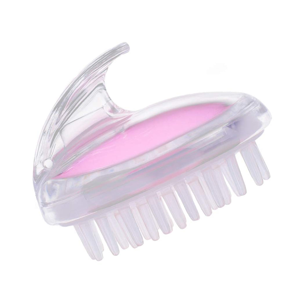 Spazzola Massaggiante in Silicone per Cuoio Capelluto