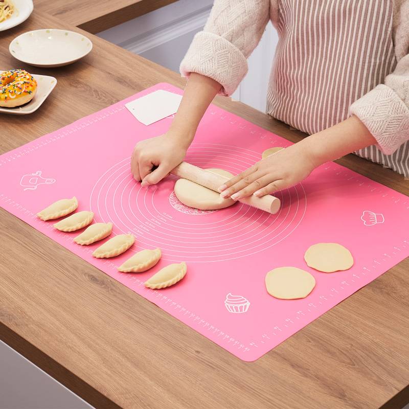 Tappetino Extra Large in Silicone Antiaderente per Preparazione Impasti