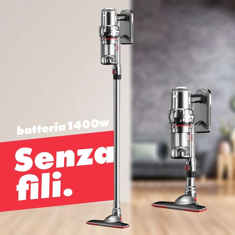 Aspirapolvere Ciclonico Senza Fili 2 in 1