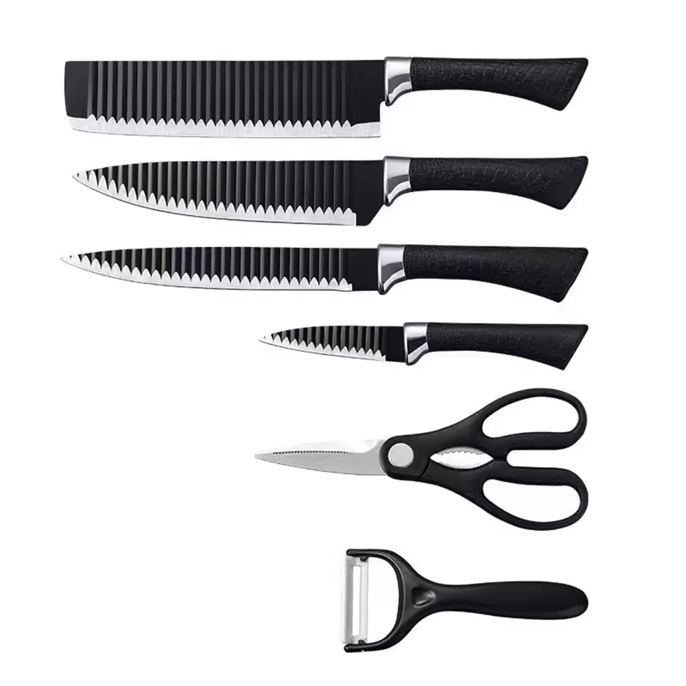 Coltelli da Cucina Professionale con Forbici e Pelapatate