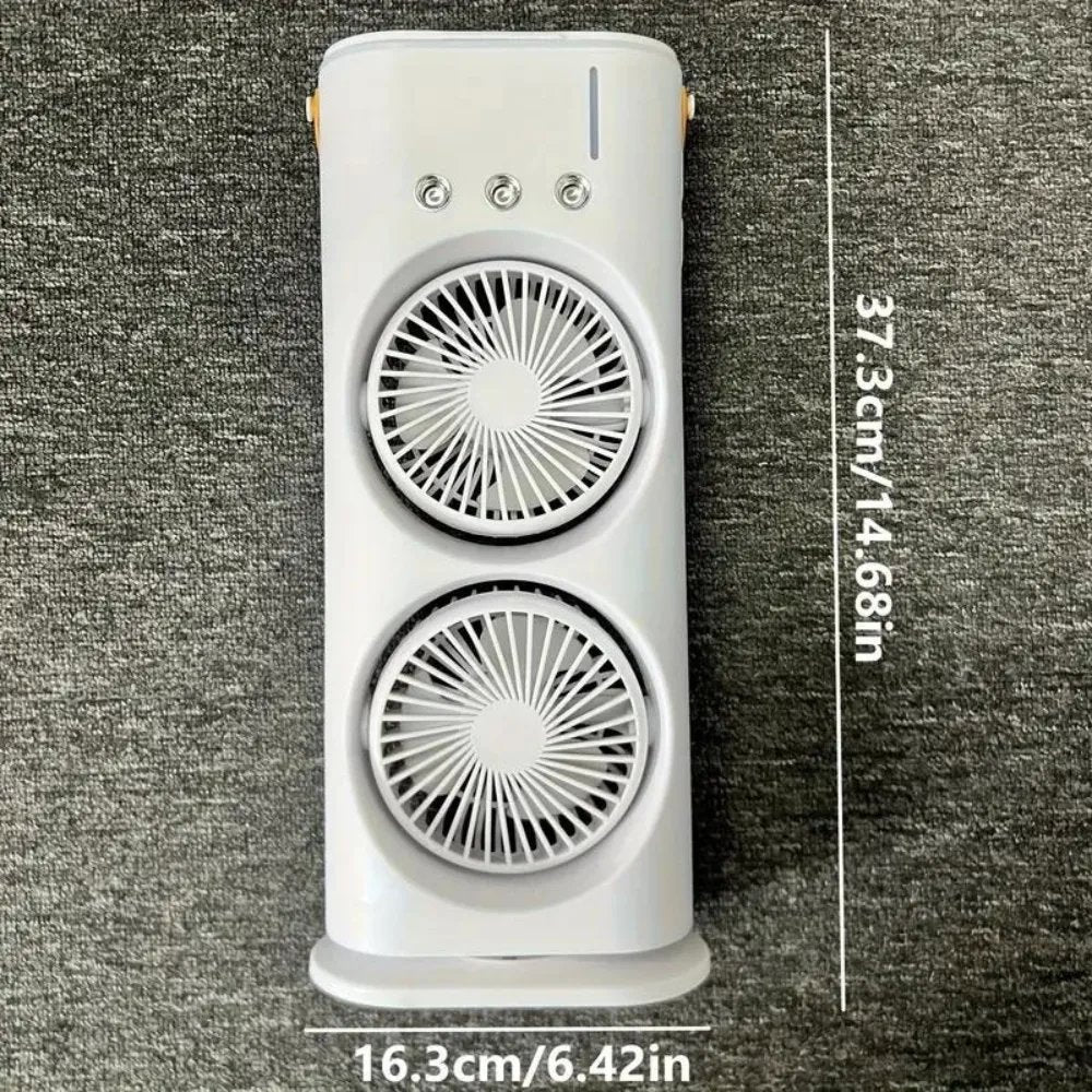 Ventilatore Portatile a Nebulizzazione con Raffreddamento ad Acqua