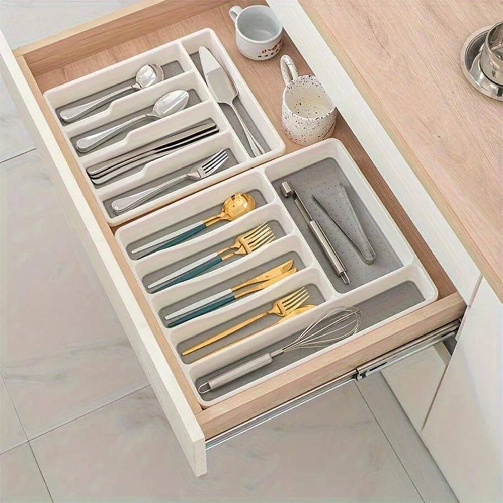 Organizer Porta Posate con 5 Scomparti