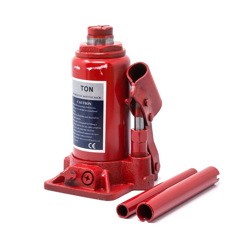 Crick Idraulico a Bottiglia 2-10 Ton – Sollevatore Portatile per Auto, Furgoni e Veicoli Pesanti