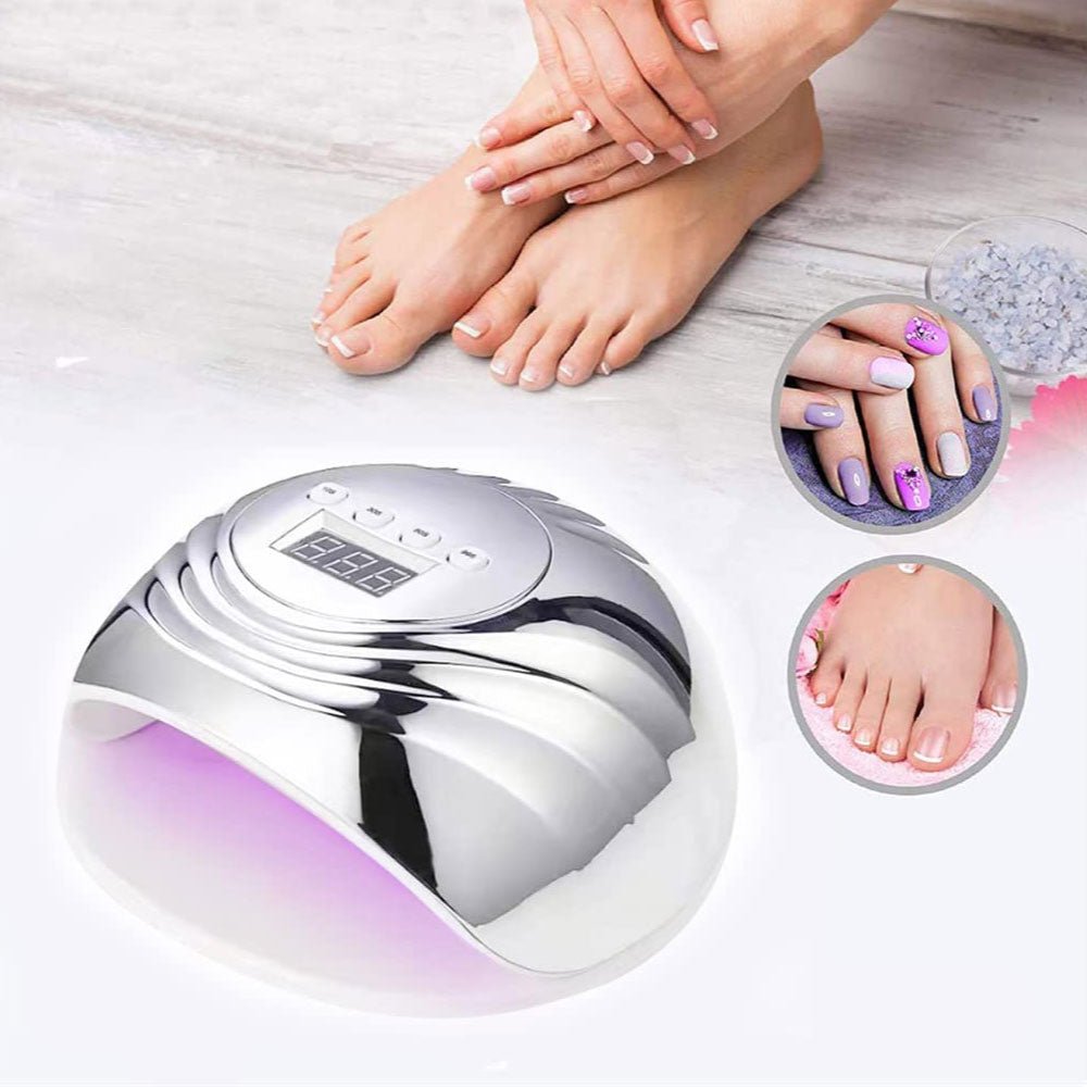 Lampada Professionale per Unghie UV LED 86W con Sensore Intelligente e Timer Digitale