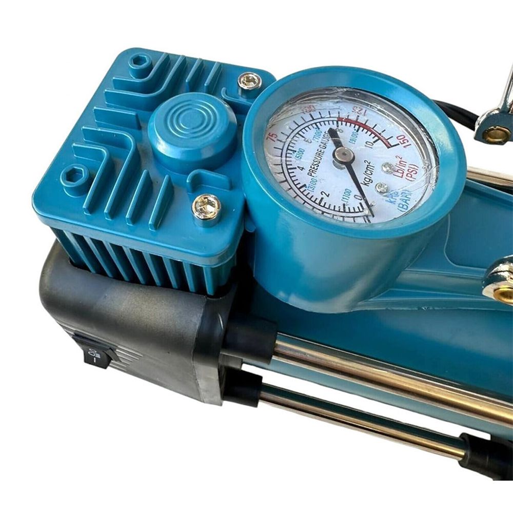 Compressore Doppio Cilindro Portatile 150 PSI con Valigetta