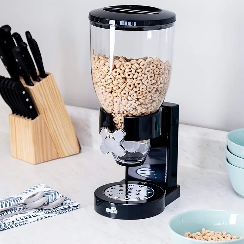 Dispenser Cereali Contenitore Trasparente con Dosatore