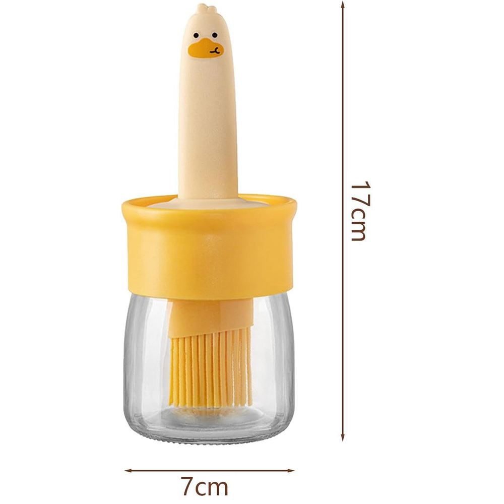 Dispenser Olio con Pennello in Silicone