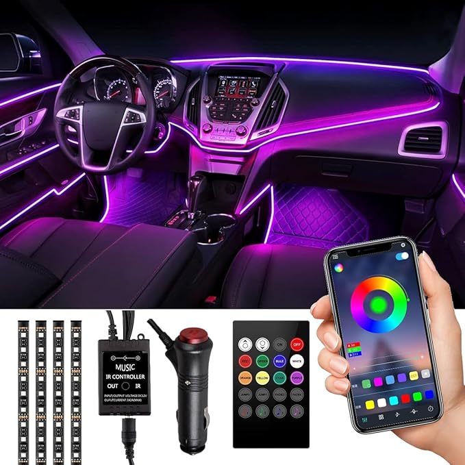 CarLed RGB 64 Colori con Controllo APP