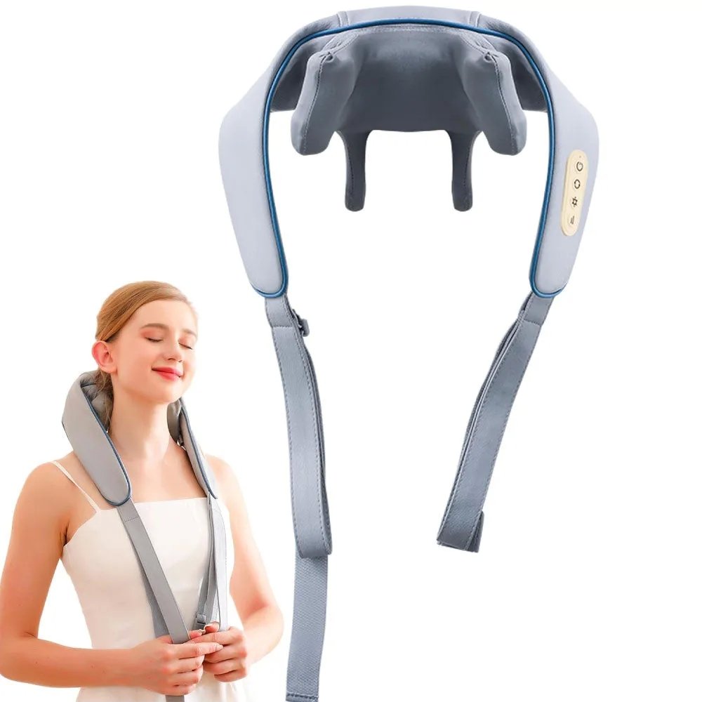 Massaggiatore Shiatsu Senza Fili Ricaricabile