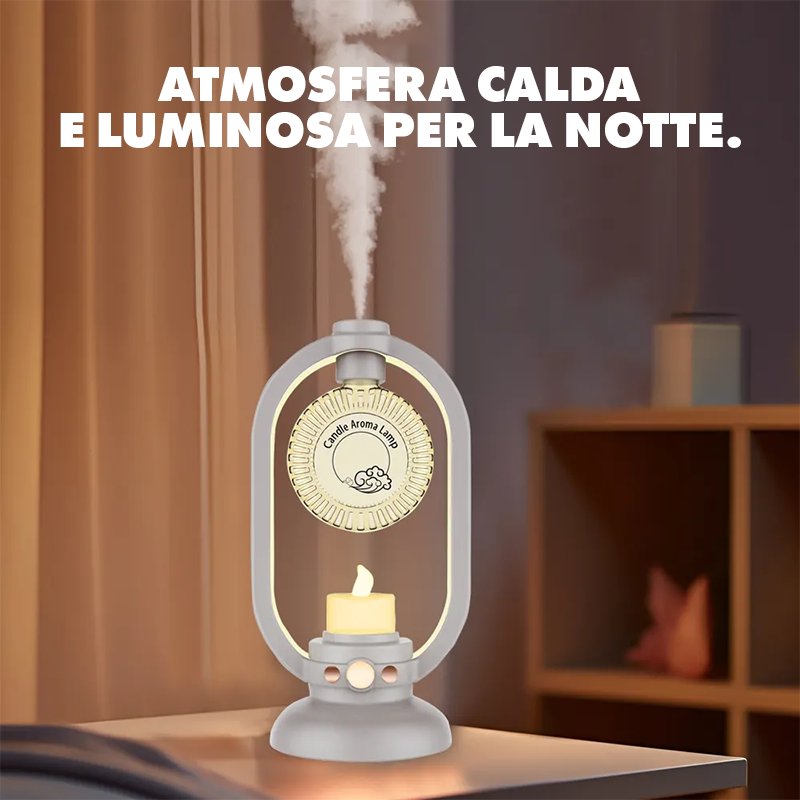 Diffusore Aromatico Senza Fili con LED