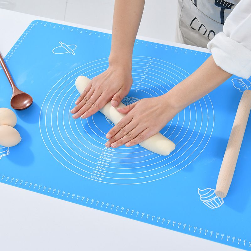 Tappetino Extra Large in Silicone Antiaderente per Preparazione Impasti