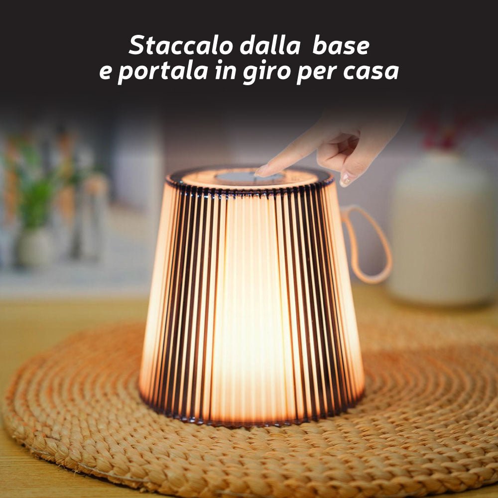 Lampada LED Portatile Ricaricabile Touch