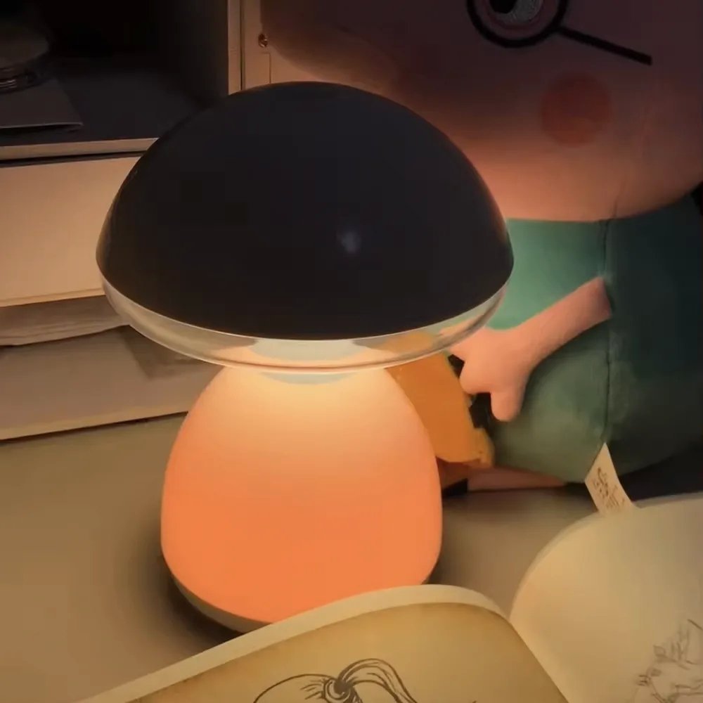 Lampada LED Da Comodino Moderna A Forma Di Fungo