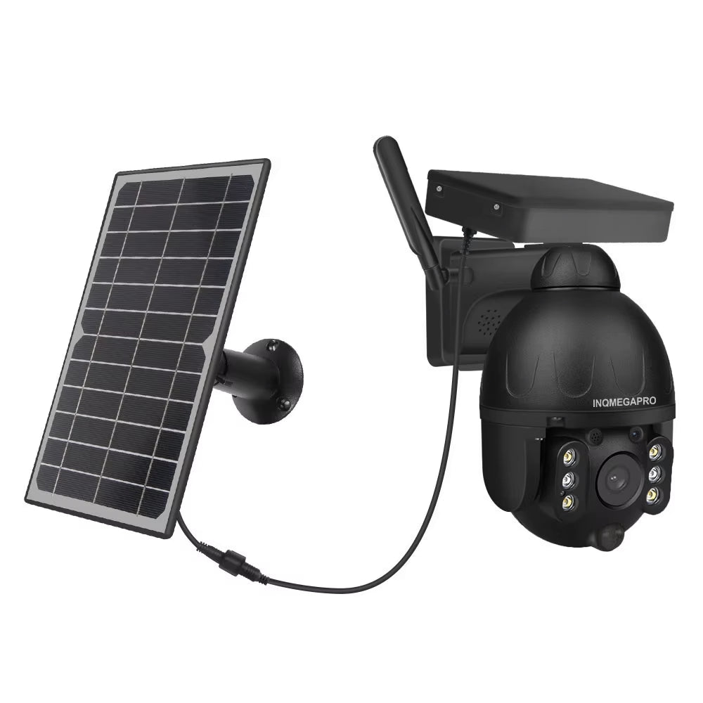 Telecamera Solare WiFi 1080P HD Visione Notturna Colori Sensore PIR Wireless