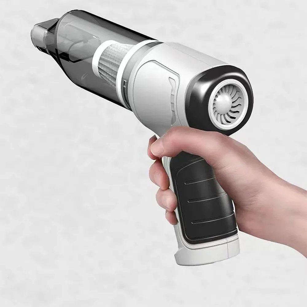 Aspirapolvere Portatile Ricaricabile USB con Filtro e Funzione Soffiaggio