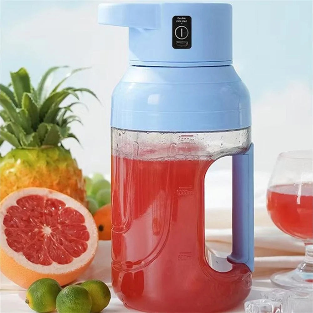 Borraccia Blender Portatile 2 in 1 per Frullati e Spremute On-the-Go
