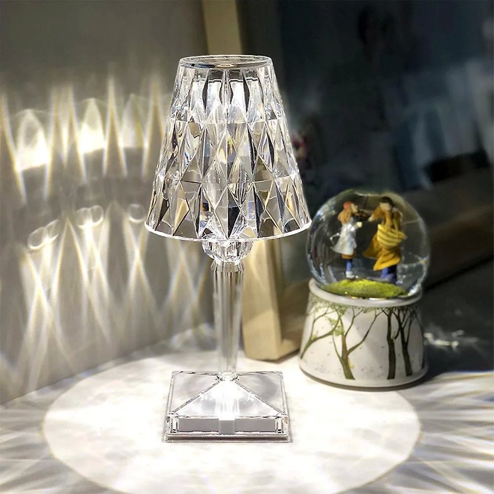 Lampada da Tavolo Effetto Cristallo Touch